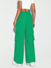 JADE BREYON Flap Pocket Side Cargo Pants InsStreet